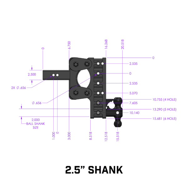 Gen-Y Hitch Torsion-Flex Trailer Hitch Ball Mount (MPN: GH-1224)