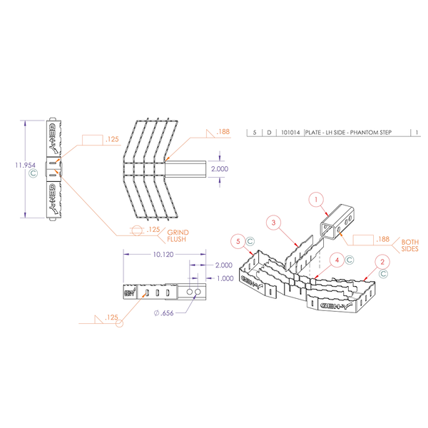 Gen-Y Hitch Phantom Truck Step (MPN: GH-13052X)