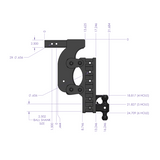 Gen-Y Hitch Torsion-Flex Trailer Hitch Ball Mount (MPN: GH-1324)