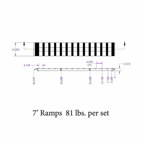 Gen-Y Aluminum Loading Ramps (MPN: GH-16084)