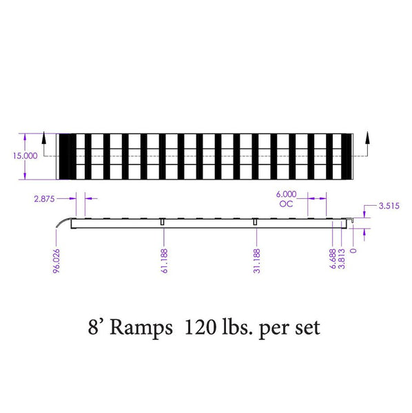 Gen-Y Aluminum Loading Ramps (MPN: GH-16096)