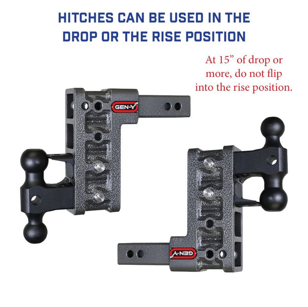 Gen Y Hitch Mega Duty Adjustable Trailer Hitch (MPN: GH-1624)