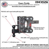 Gen-Y Hitch Torsion-Flex Ball Mount (MPN: GH-1815)