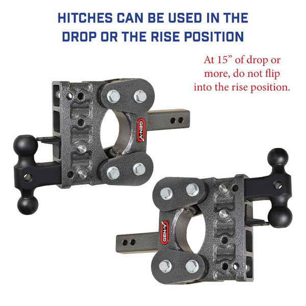 Gen-Y Hitch Torsion-Flex Trailer Hitch Ball Mount (MPN: GH-1824)