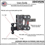 Gen-Y Hitch Torsion-Flex Trailer Hitch Ball Mount (MPN: GH-1824)