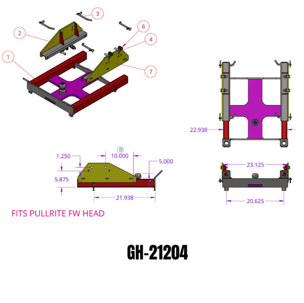 Gen-Y Hitch Fifth Wheel Trailer Hitch (MPN: GH-21204)