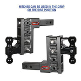 Gen Y Mega Duty Adjustable Trailer Hitch (MPN: GH-304)