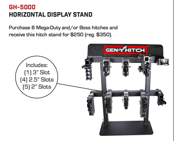 Gen-Y Hitch Floor Stand Display (MPN: GH-5000)