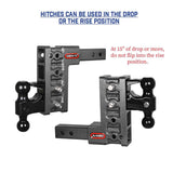Gen Y Hitch Mega Duty Adjustable Drop Hitch (MPN: GH-623)