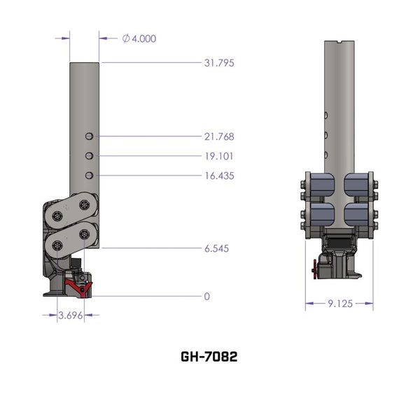 SPARTAN Gooseneck Trailer Coupler (MPN: GH-7082)