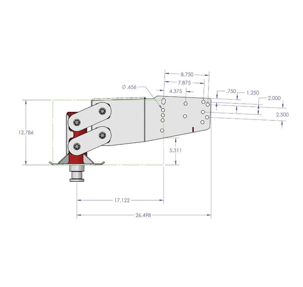 Gen-Y Hitch Fifth Wheel Trailer Hitch Pin Box (MPN: GH-8040)