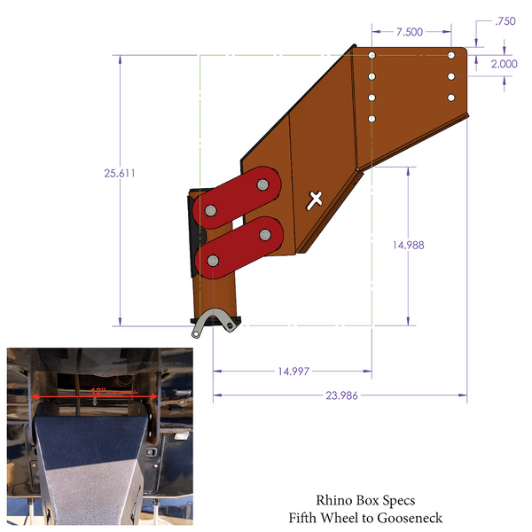 Gen-Y Hitch Gooseneck Trailer Coupler (MPN: GH-8055AL)
