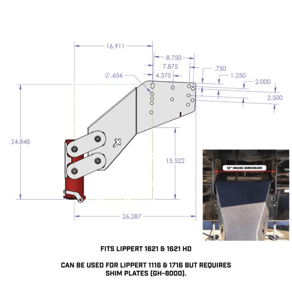 Gen-Y Hitch Gooseneck Trailer Coupler (MPN: GH-8056AL)