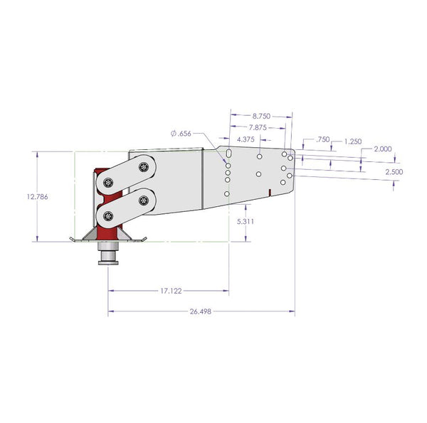Gen-Y Hitch Fifth Wheel Trailer Hitch Pin Box (MPN: GH-8060)
