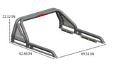 Black Horse Gladiator Truck Bed Bar (MPN: GLRB-01B)