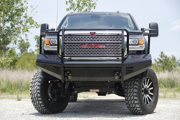 Fab Fours Black Steel Bumper (MPN: GM14-S3160-1)