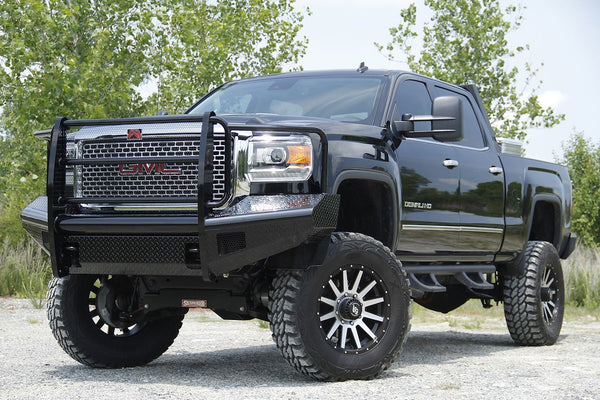 Fab Fours Black Steel Bumper (MPN: GM14-S3160-1)