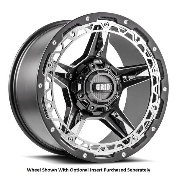 Grid Wheels GD04 17 Inch Wheel (MPN: GD0417090535G1587)