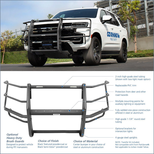 Go Rhino Bumper Push Bar (MPN: 5202-2L72)