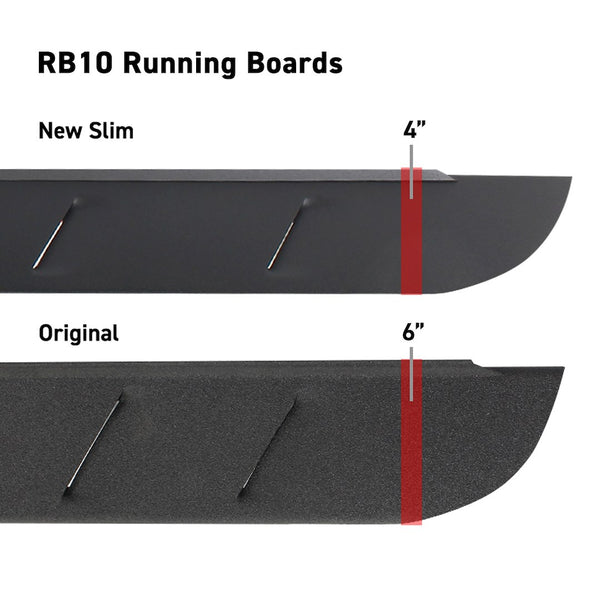 Go Rhino RB10 Slim Line Running Boards (MPN: 63415087ST)