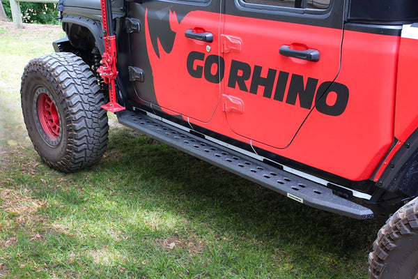 Go Rhino RB20 Slim Line Running Boards (MPN: 69450673ST)