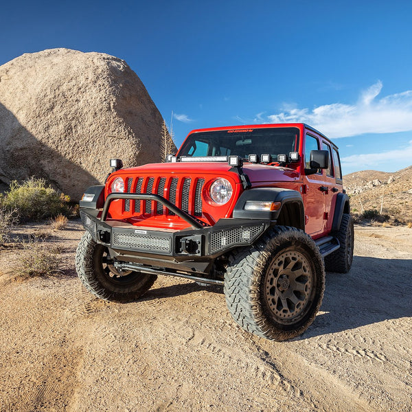 Go Rhino Winch Ready Front Bumper (MPN: 331201T)