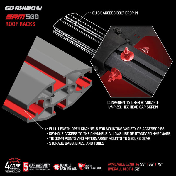 Go Rhino Roof Rack Platform (MPN: 5935055T)