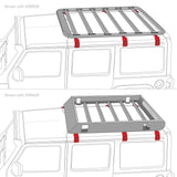 Go Rhino Roof Basket Mounting Kit (MPN: 5910011T)