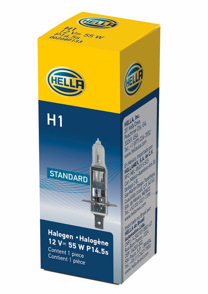 Hella Halogen Headlight Bulb (MPN: H1)