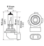 Hella Halogen Headlight Bulb (MPN: H10)