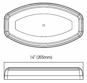 Hella MLB 50 Series LED Warning Light (MPN: H27995001)