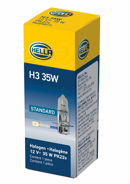 HELLA Halogen Driving Fog Light Bulb (MPN: H3 35W)