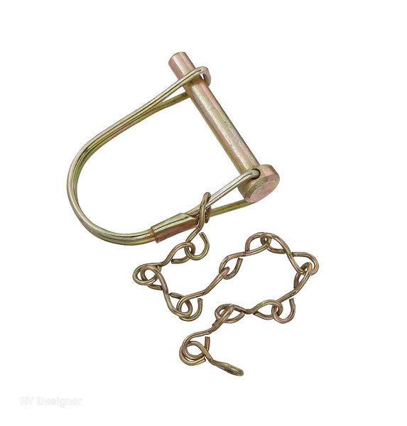 RV Designer Trailer Coupler Safety Pin Clip (MPN: H420)