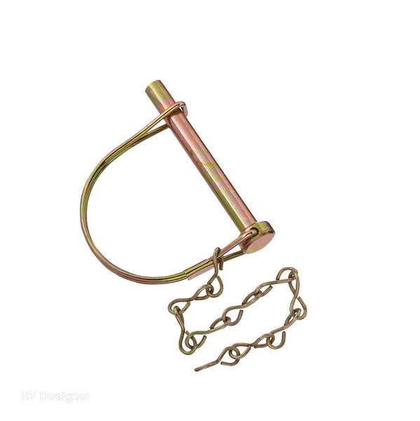 RV Designer Trailer Coupler Safety Pin Clip (MPN: H421)