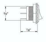 Hella Multi Purpose Rocker Switch (MPN: H61922001)