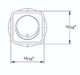 Hella Multi Purpose Rocker Switch (MPN: H61924001)