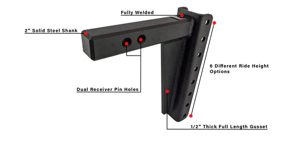 Bulletproof Hitches Heavy Duty Hitch (MPN: HD2010)