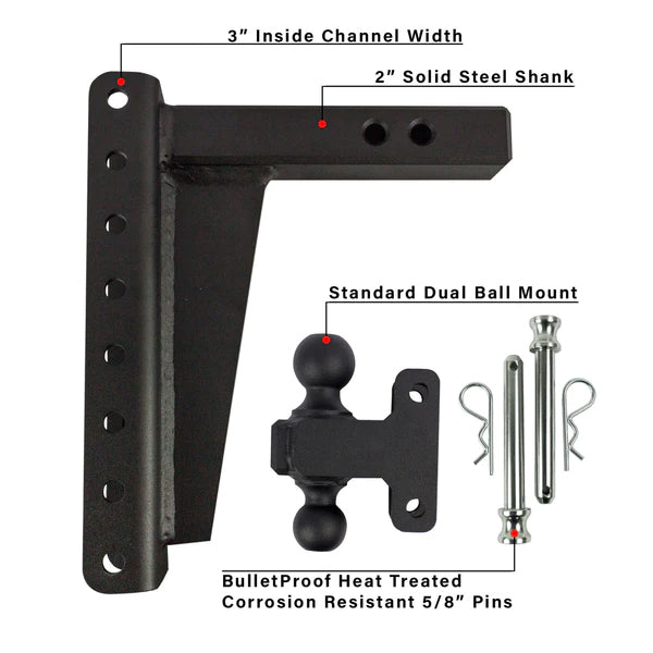 Bulletproof Hitches Heavy Duty Hitch (MPN: HD2010)