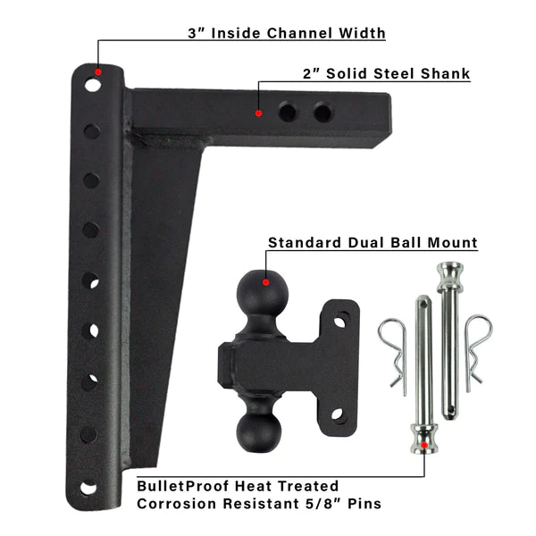 Bulletproof Hitches Heavy Duty Hitch (MPN: HD2012)