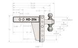 Bulletproof Hitches Heavy Duty Hitch Mount (MPN: HD256)