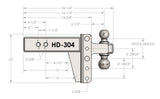 Bulletproof Hitches Heavy Duty Hitch (MPN: HD304)