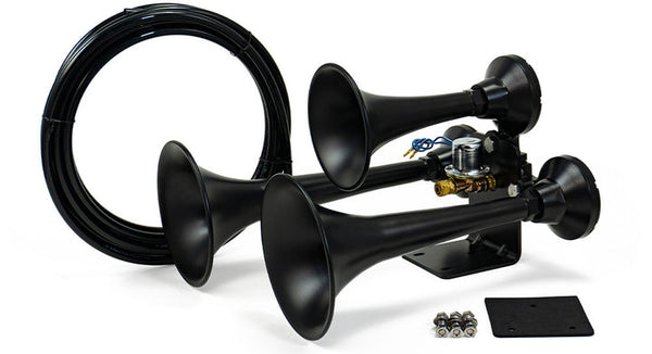 Horn Blasters Outlaw Black Train Horn Kit (MPN: HK-C3B-127H)