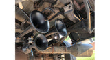 Horn Blasters Outlaw Black Train Horn Kit (MPN: HK-C3B-127H)