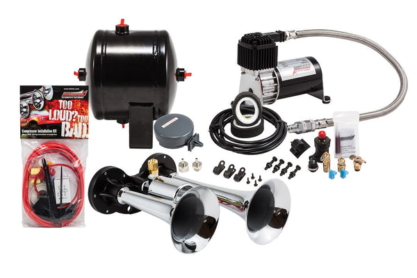Kleinn Air Horn ProBlaster Dual Tone Kit (MPN: HK1)