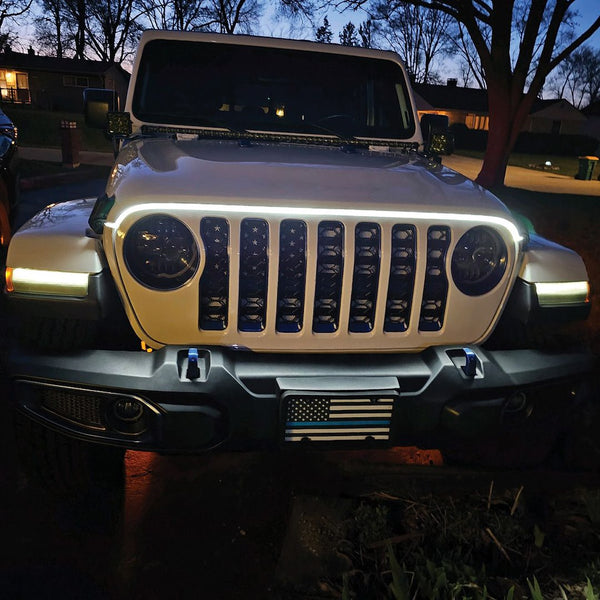 Race Sport Lighting LED Knight Rider Scanning DRL Kit (MPN: HOODKIT2)