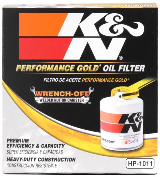 K&N Performance Gold Oil Filter (MPN: HP-1011)