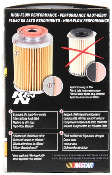 K&N Performance Gold Oil Filter (MPN: HP-1014)
