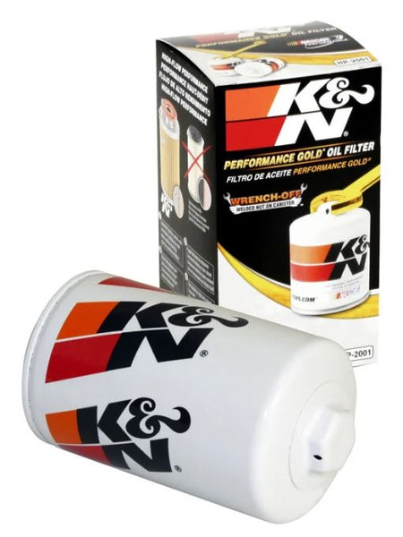 K&N Performance Gold Oil Filter (MPN: HP-2001)