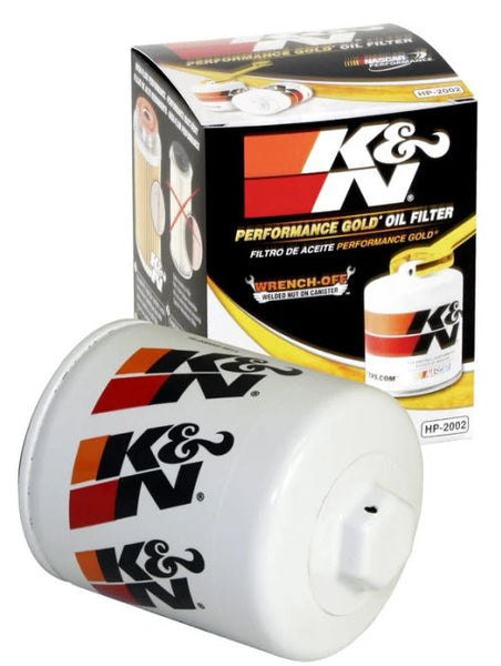 K&N Performance Gold Oil Filter (MPN: HP-2002)