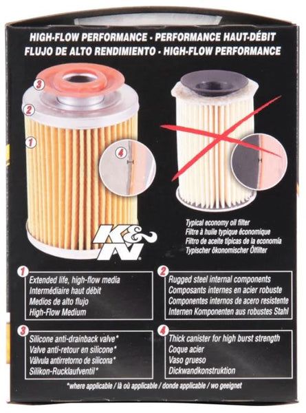 K&N Performance Gold Oil Filter (MPN: HP-2002)